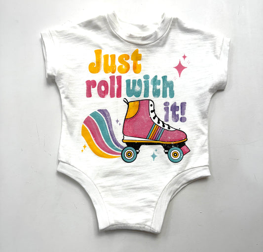 Just Roll With It Romper