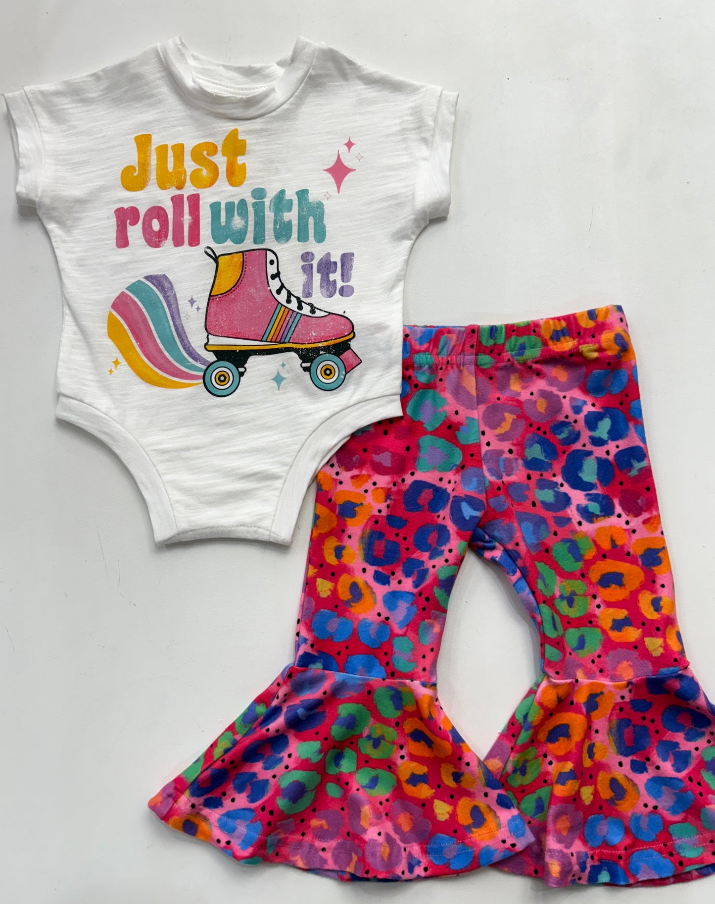 Just Roll With It Romper