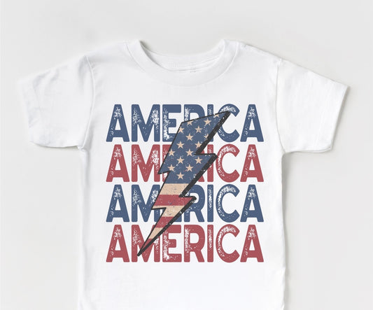 America Lightning Tee