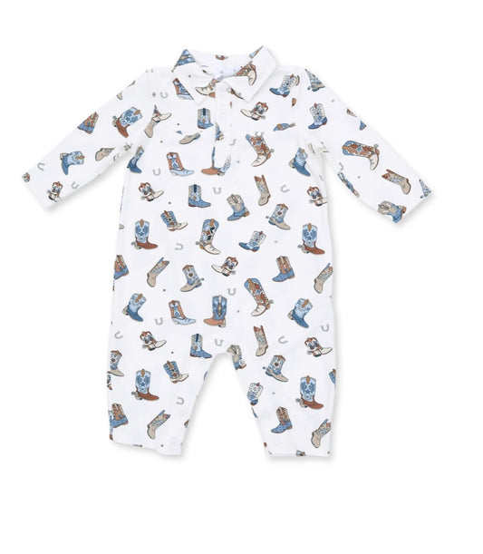 Buckaroo Boots Polo Romper
