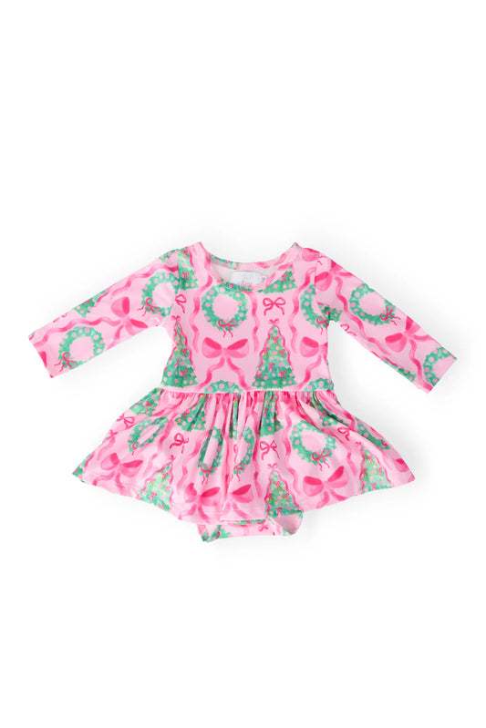 Jingle Bows Twirl Bodysuit