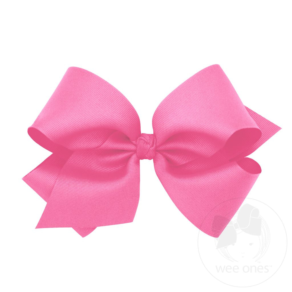 King Classic Knot Bow - Hot Pink