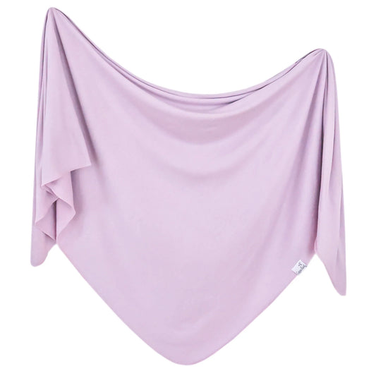 Copper Pearl Knit Swaddle Blanket - Lily
