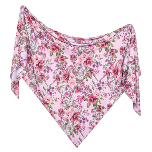 Copper Pearl Knit Swaddle Blanket - Deborah