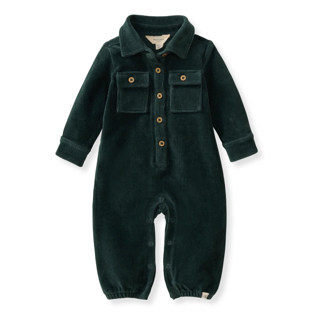 Knit Corduroy Jumpsuit