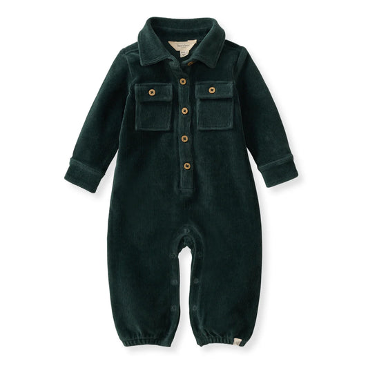 Knit Corduroy Jumpsuit