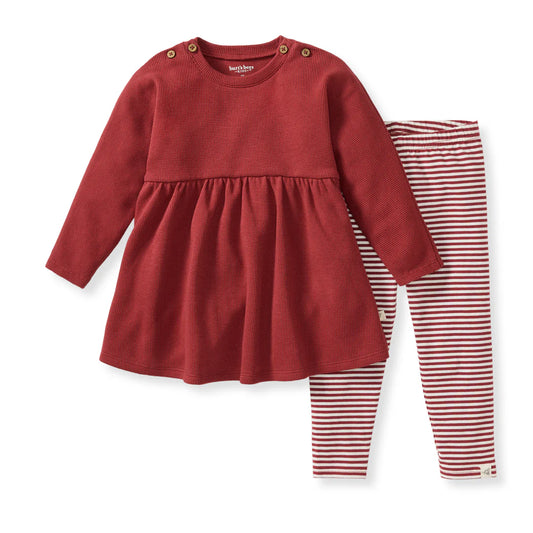Thermal Tunic Set - Brick Red