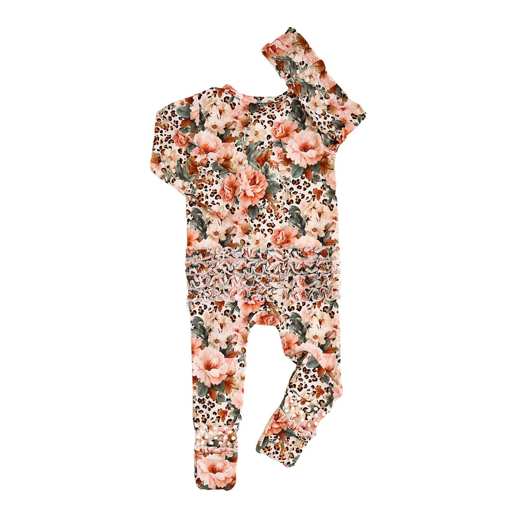 Laura Ruffle Zip