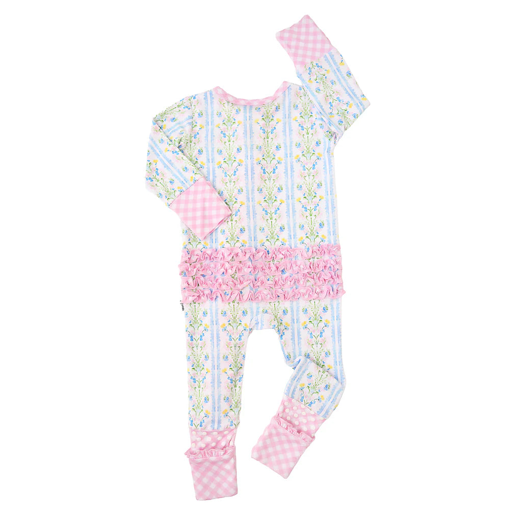 Nora Ruffle Zip