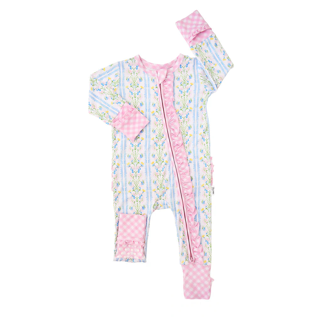 Nora Ruffle Zip