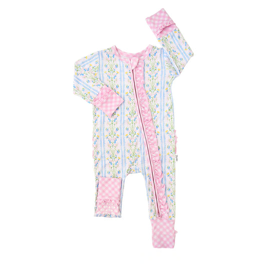 Nora Ruffle Zip