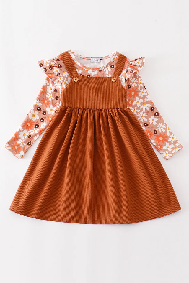 Corduroy Dress Set