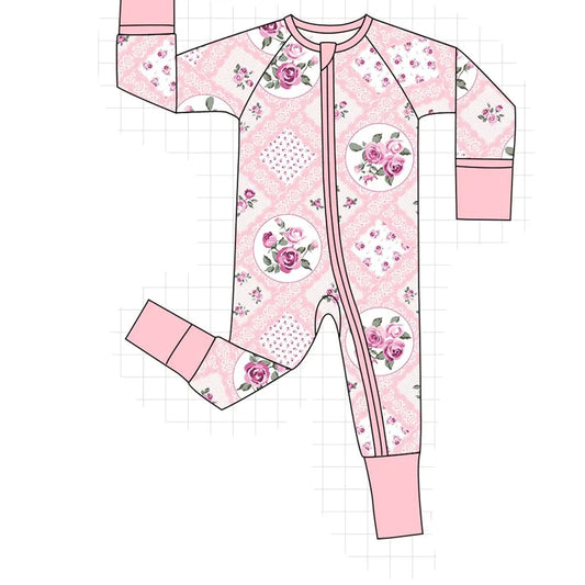 Pink Floral Bamboo Sleeper