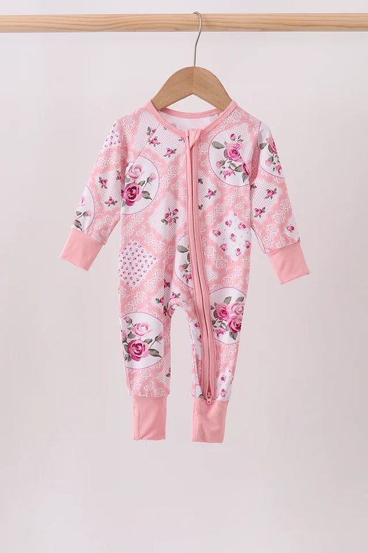 Pink Floral Bamboo Sleeper
