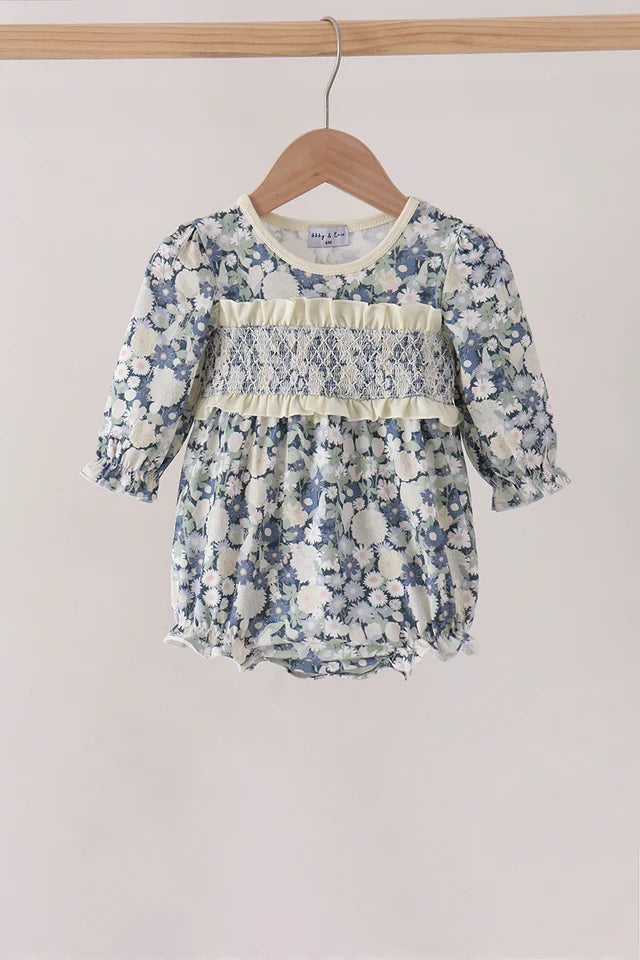 Vintage Floral Smock Bubble