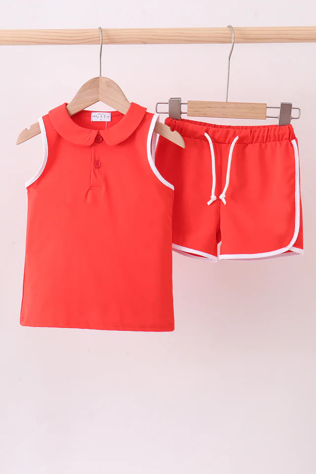 Coral Short Set
