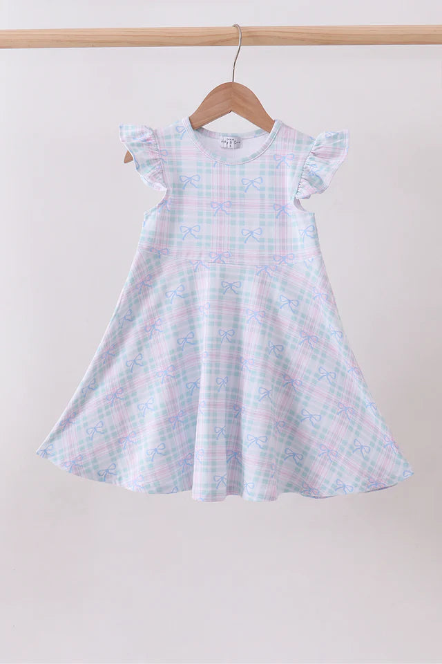 Plaid Bow Dress