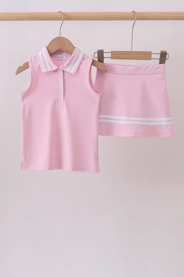 Pink Skort Set