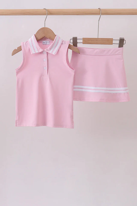 Pink Skort Set