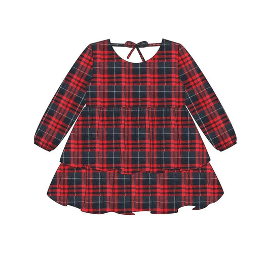 Red Plaid Dress