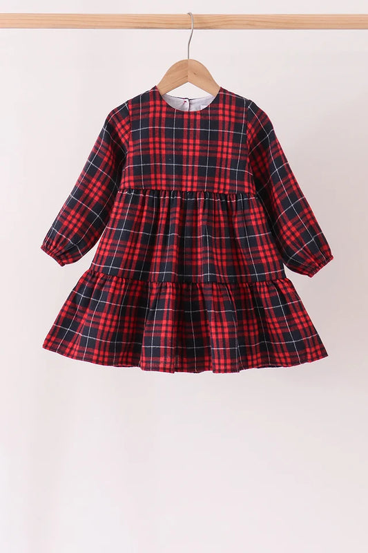 Red Plaid Dress