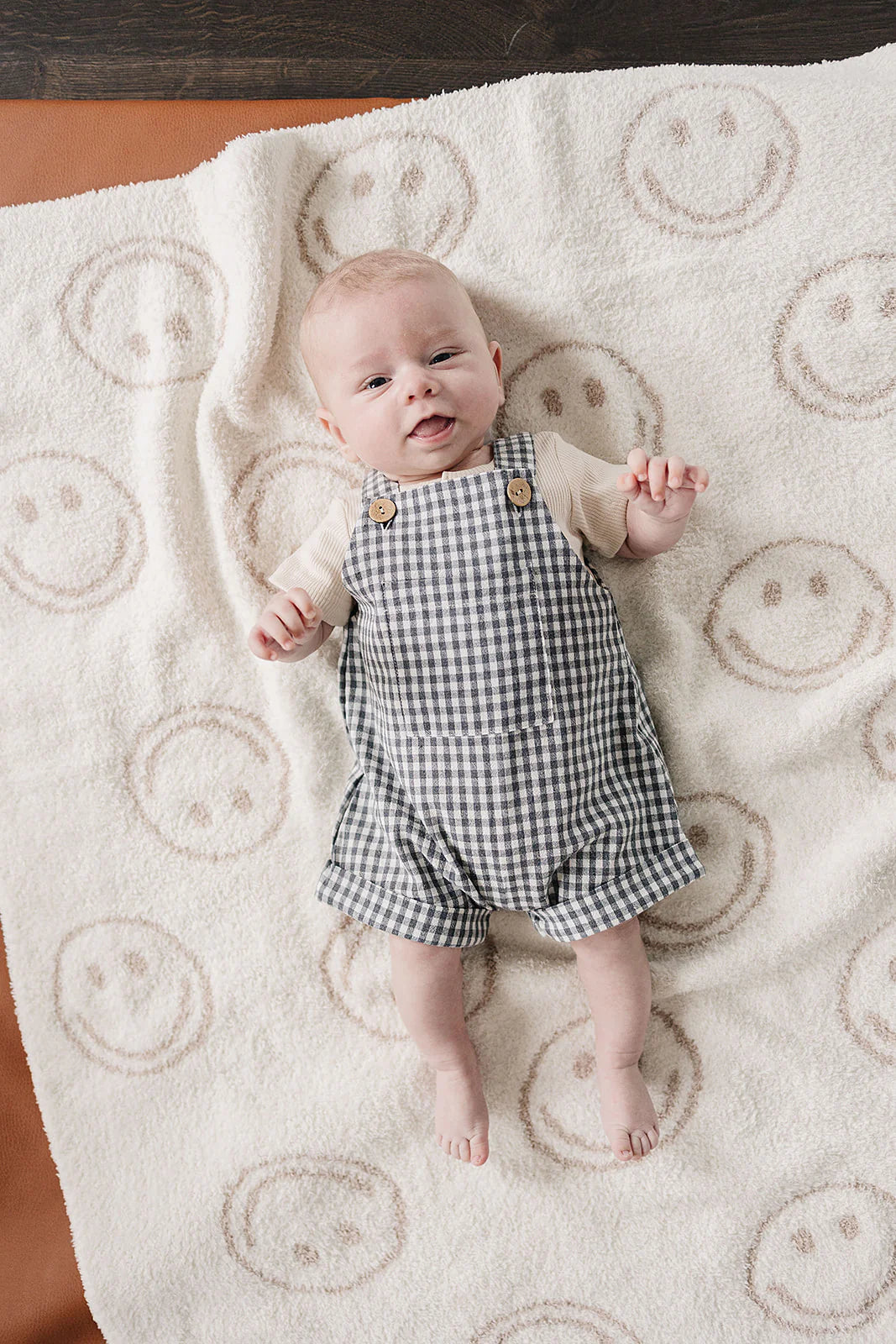 Gingham Linen Overalls