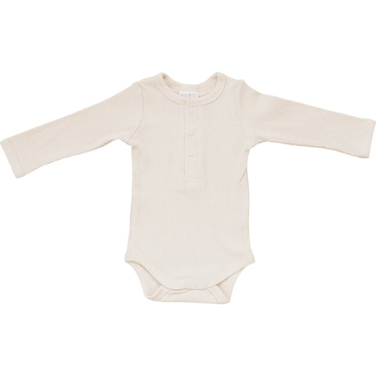 Vanilla Ribbed Bodysuit