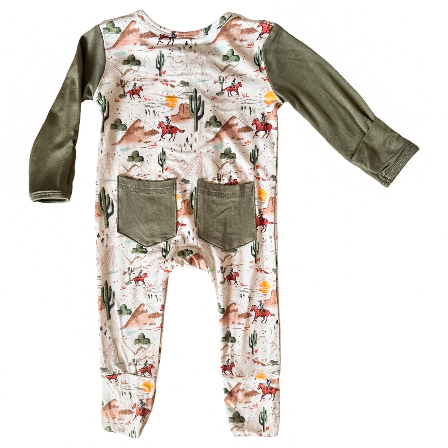 Western Wyatt Footie Romper