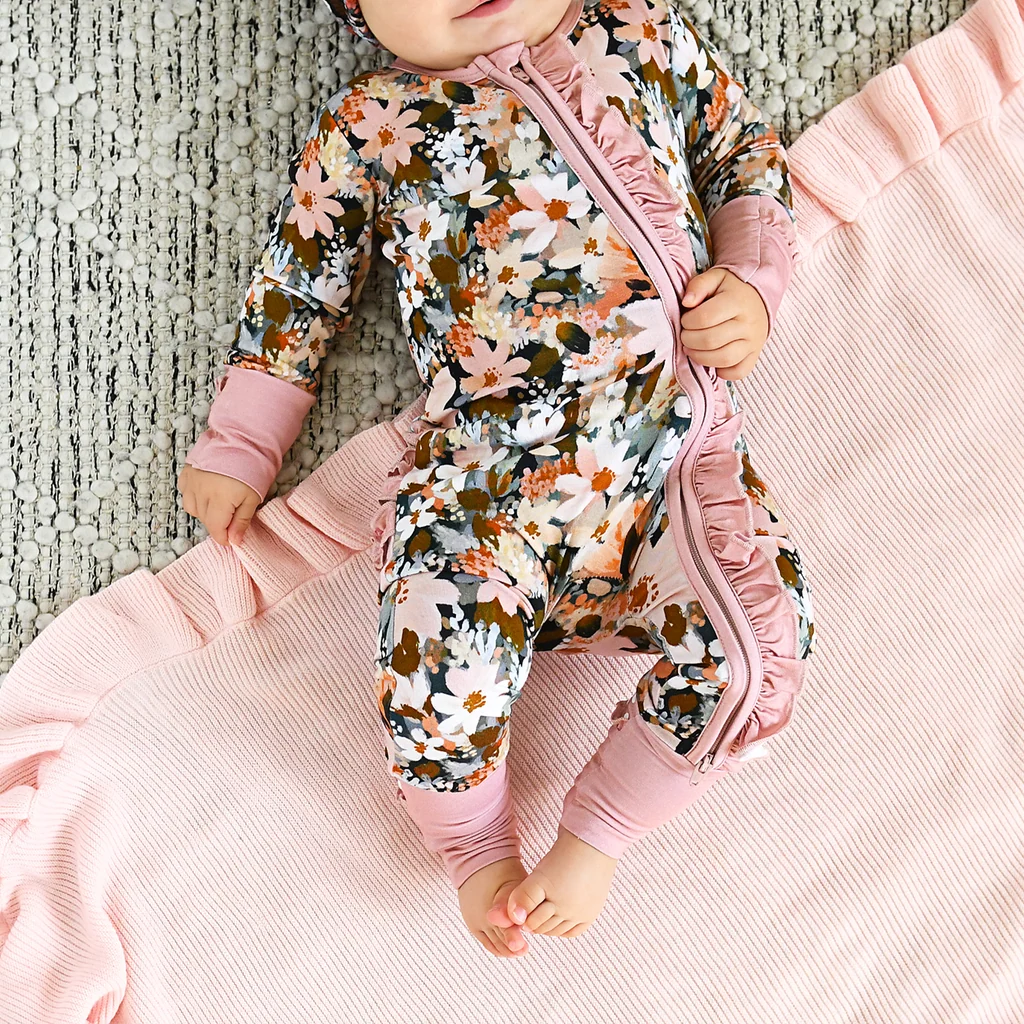 Palmer Ruffle Zip