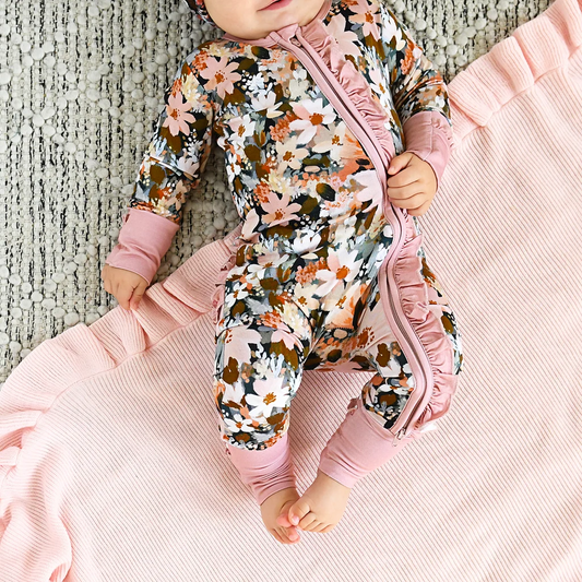 Palmer Ruffle Zip