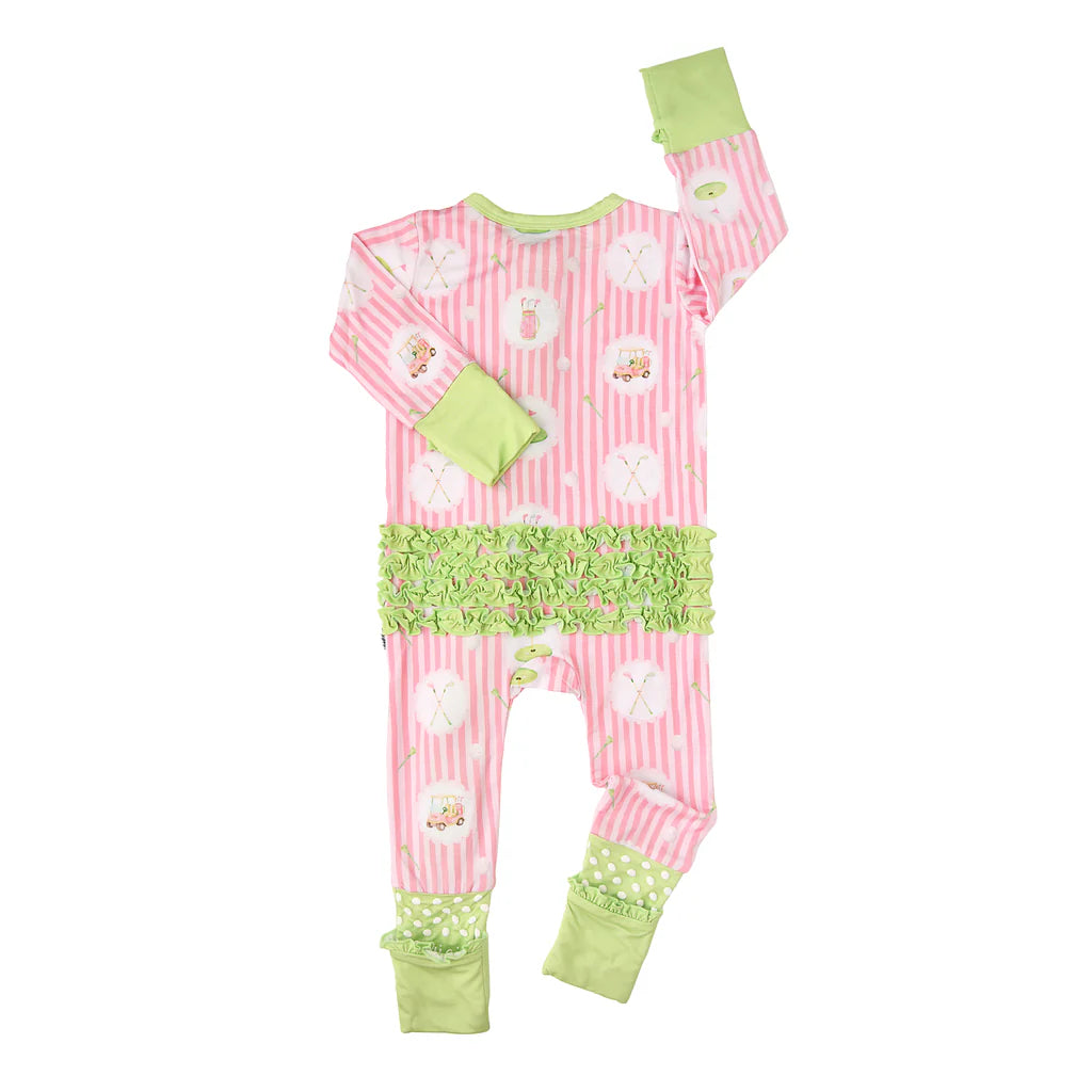 Piper Golf Ruffle Zip