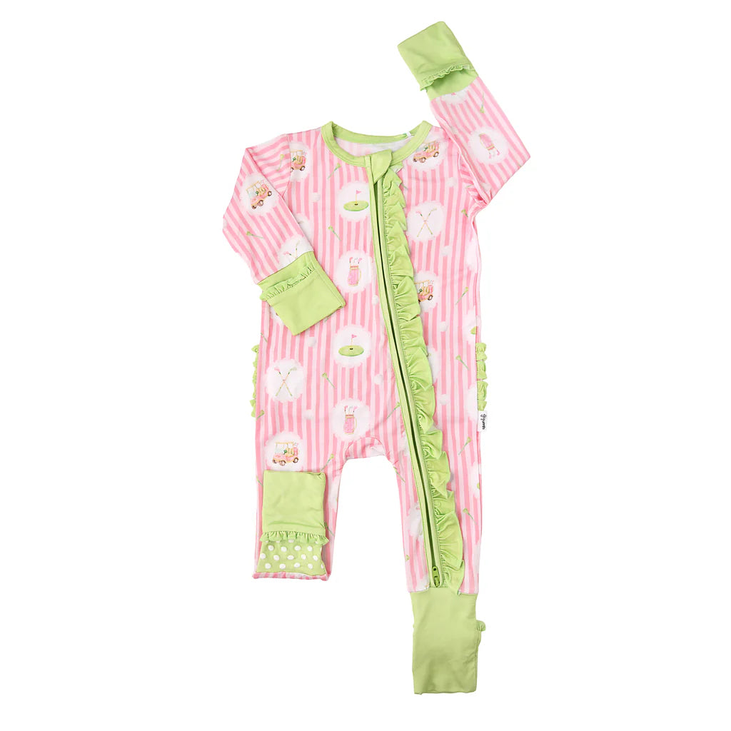 Piper Golf Ruffle Zip