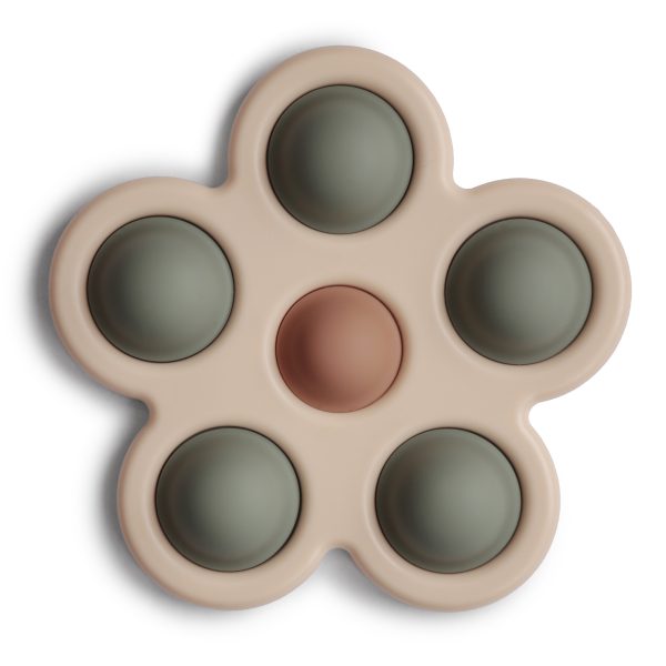 Flower Press Toy - thyme/natural/shifting sand