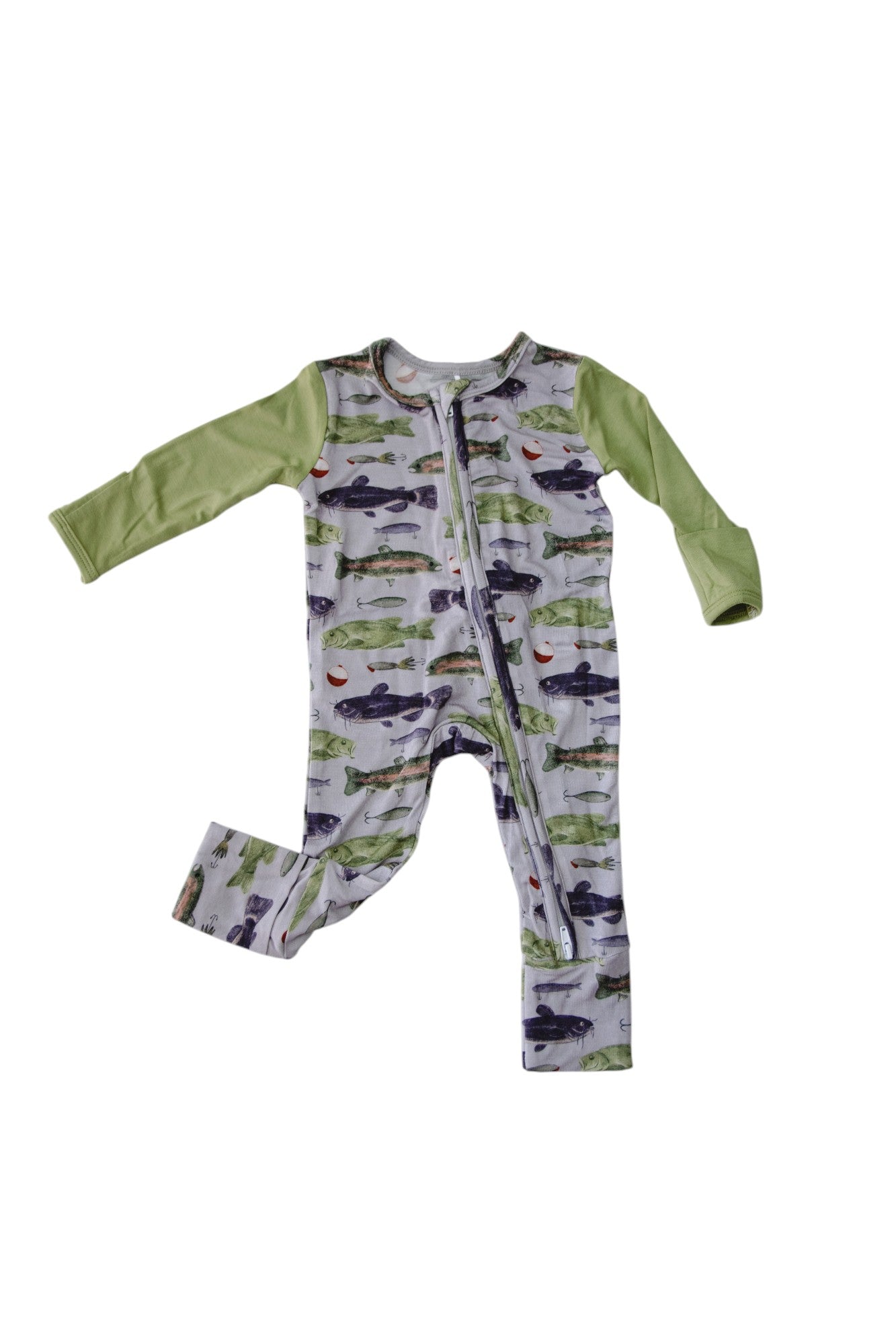 Reel Time Footie Romper