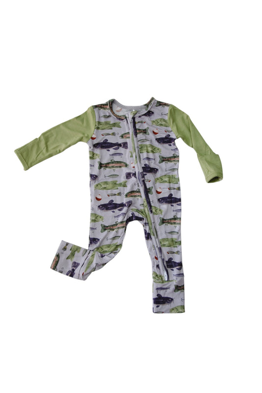 Reel Time Footie Romper