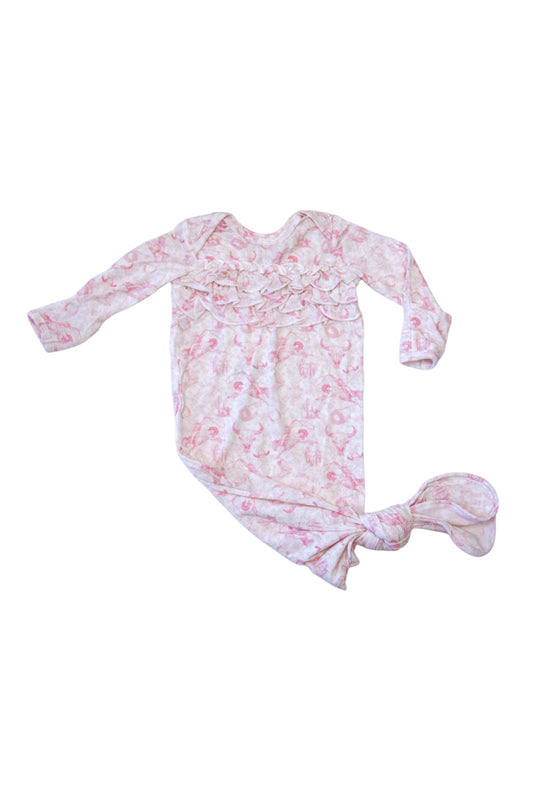 Saddle Sweetheart Knot Gown