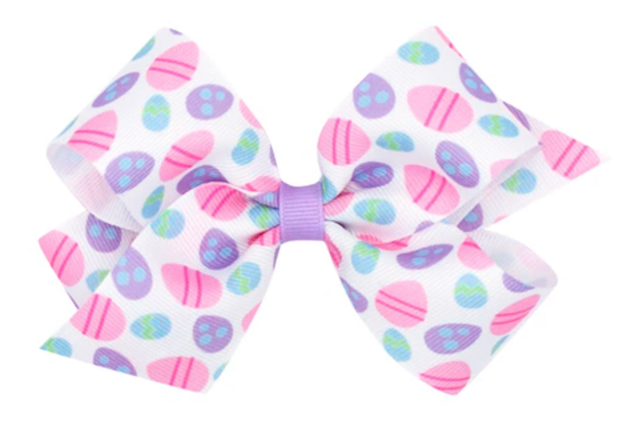 Medium Easter Egg Hair Bow