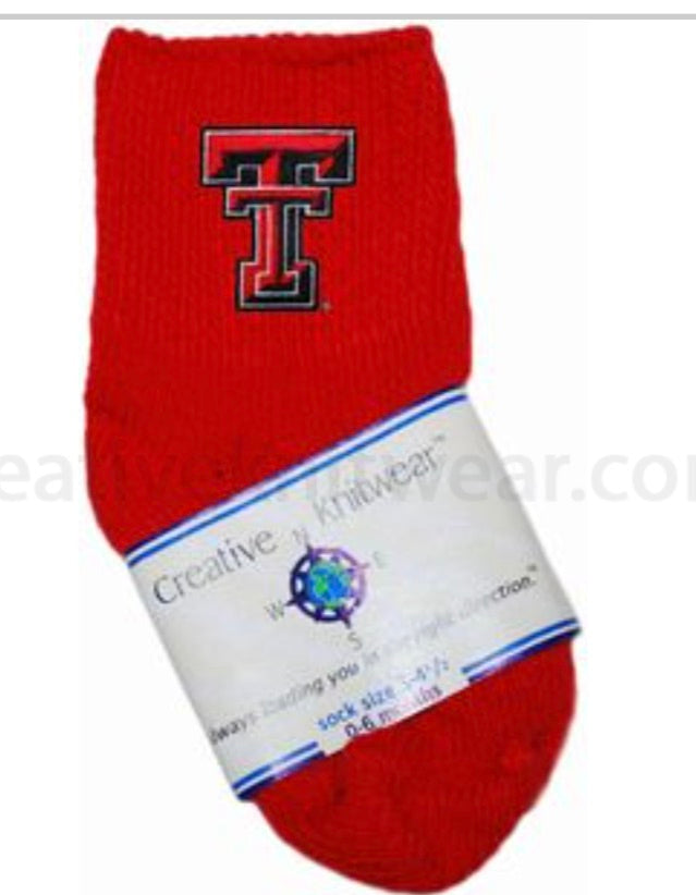 Texas Tech Infant Bootie Sock