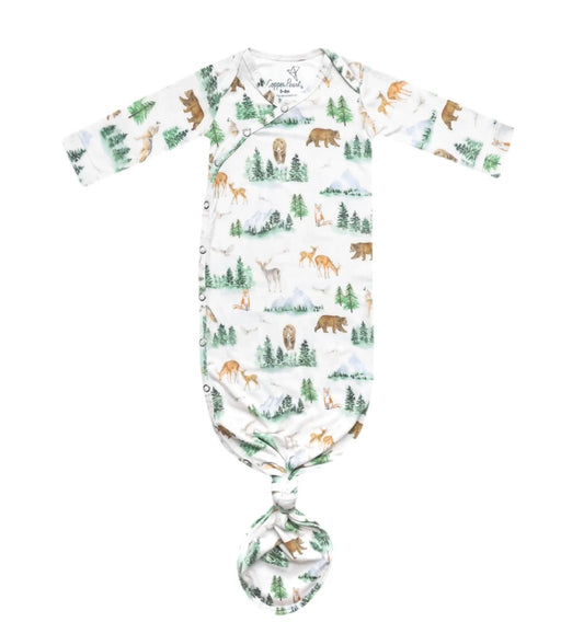 Copper Pearl Knotted Gown - Grayson