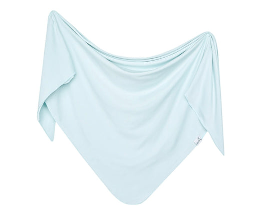 Copper Pearl Knit Swaddle Blanket - Air