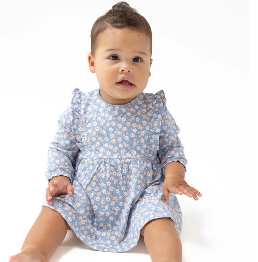 Country Calico Bodysuit Dress