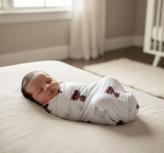 Texas Tech Muslin Swaddle