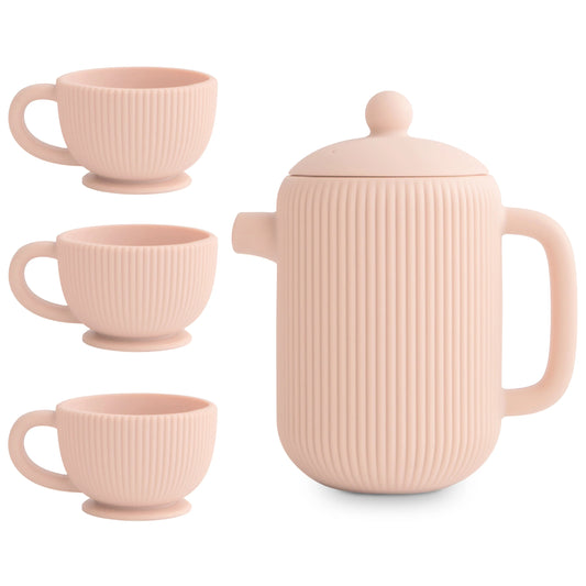 Silicone Tea Play Set - Blush