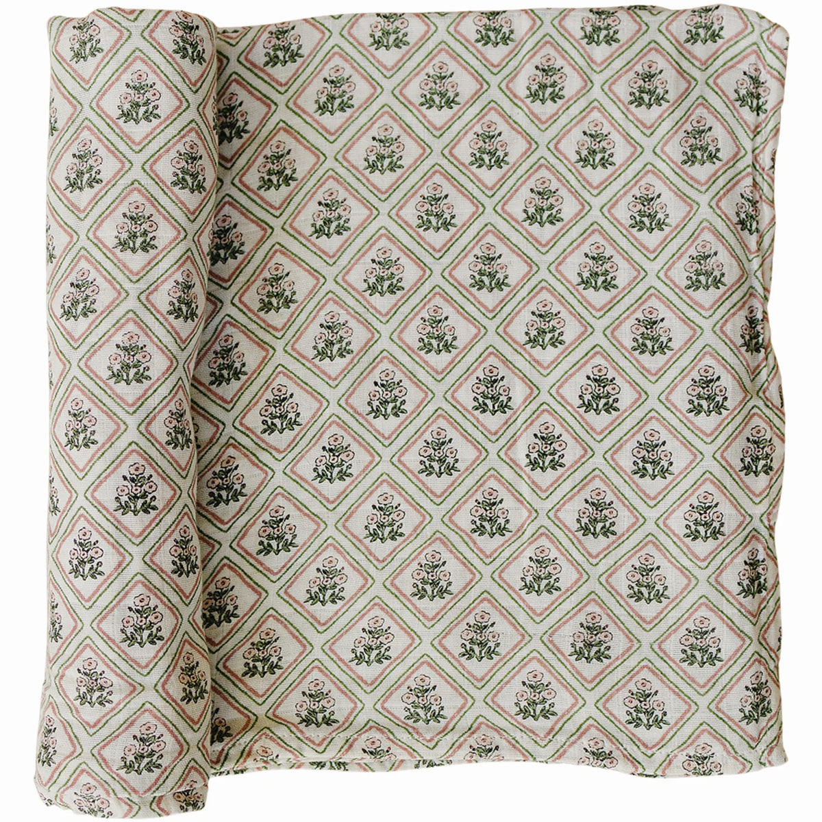 Country Garden Muslin Swaddle Blanket