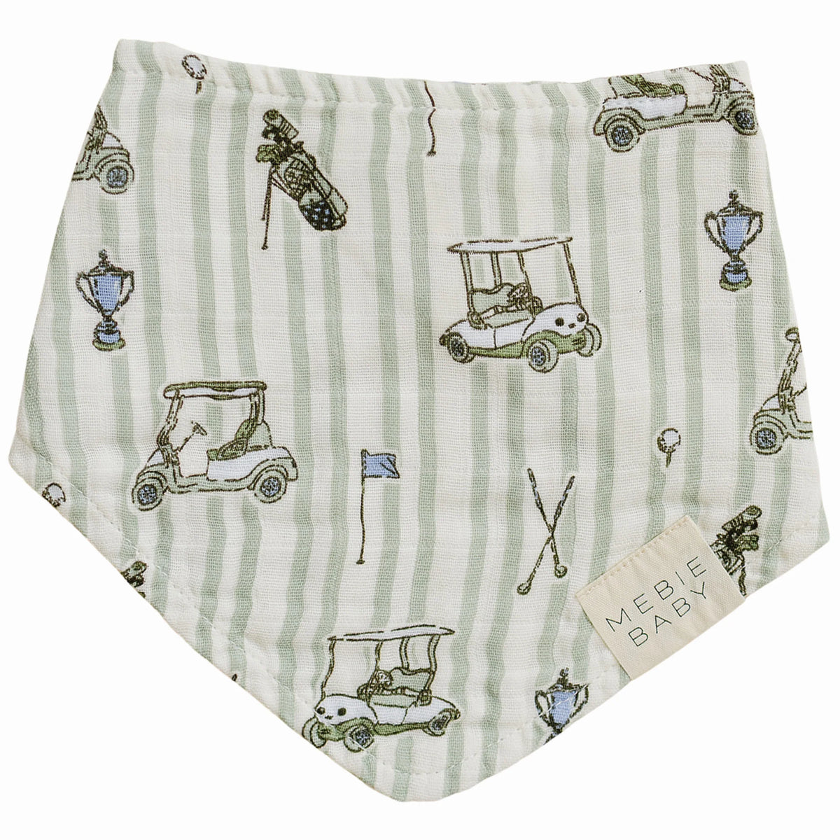 Tee Time Muslin Bib