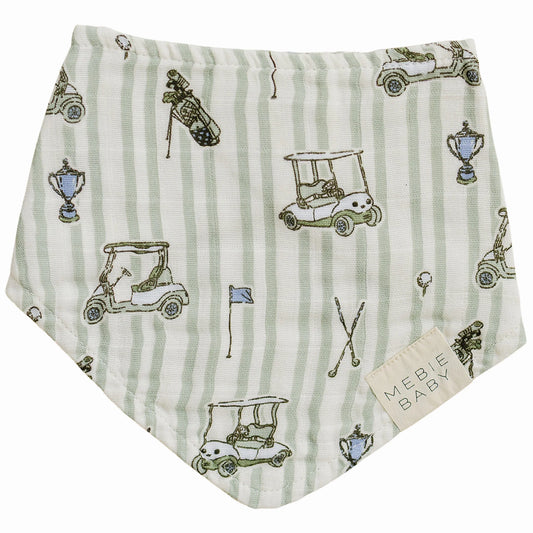 Tee Time Muslin Bib