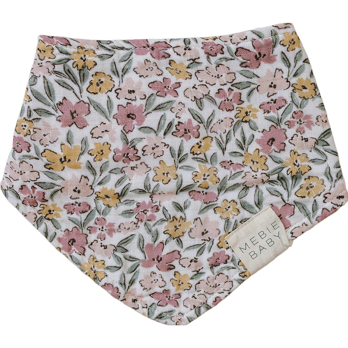 Sunny Petals Muslin Bib