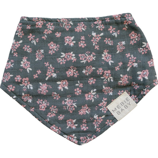 Olive Bloom Muslin Bib