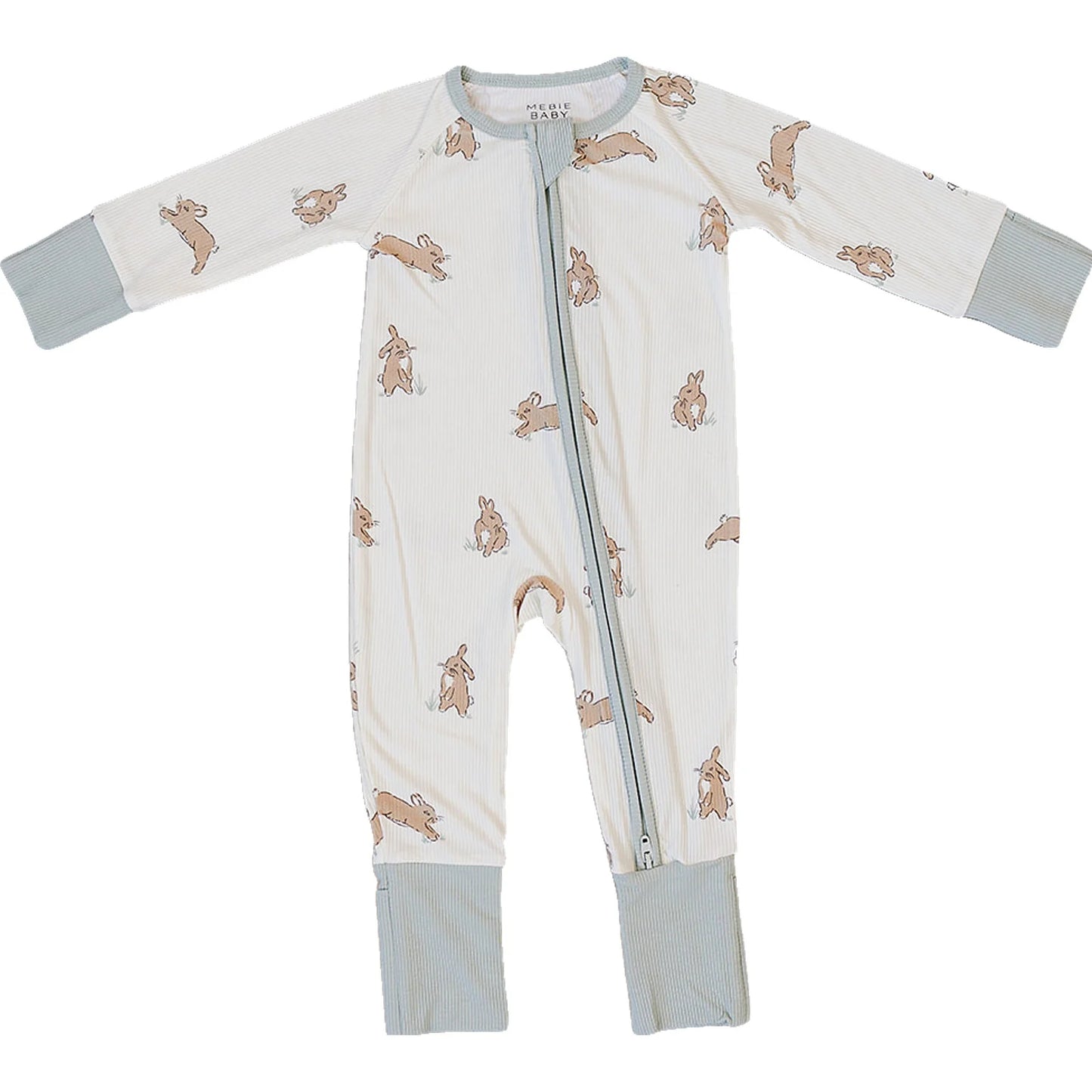 Bunny Rib Bamboo Zipper