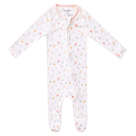 Mabel Zip-up Footie